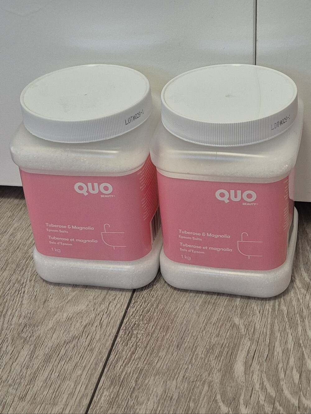 2kg Quo Beauty Tuberose & Magnolia Epsom Salts